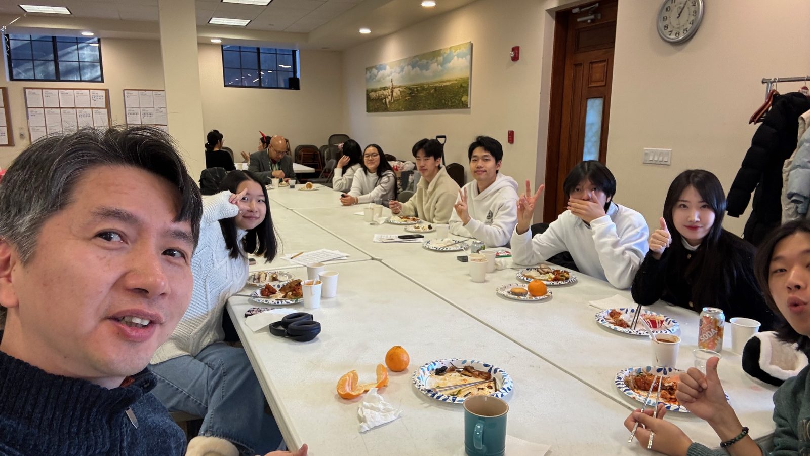 웨체스터제일교회 청소년들의 즐거운 친교